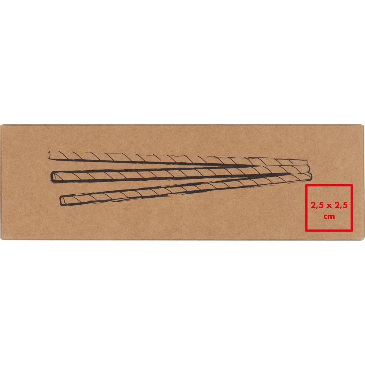 Auf der Verpackung (2,5 x 2,5 cm)