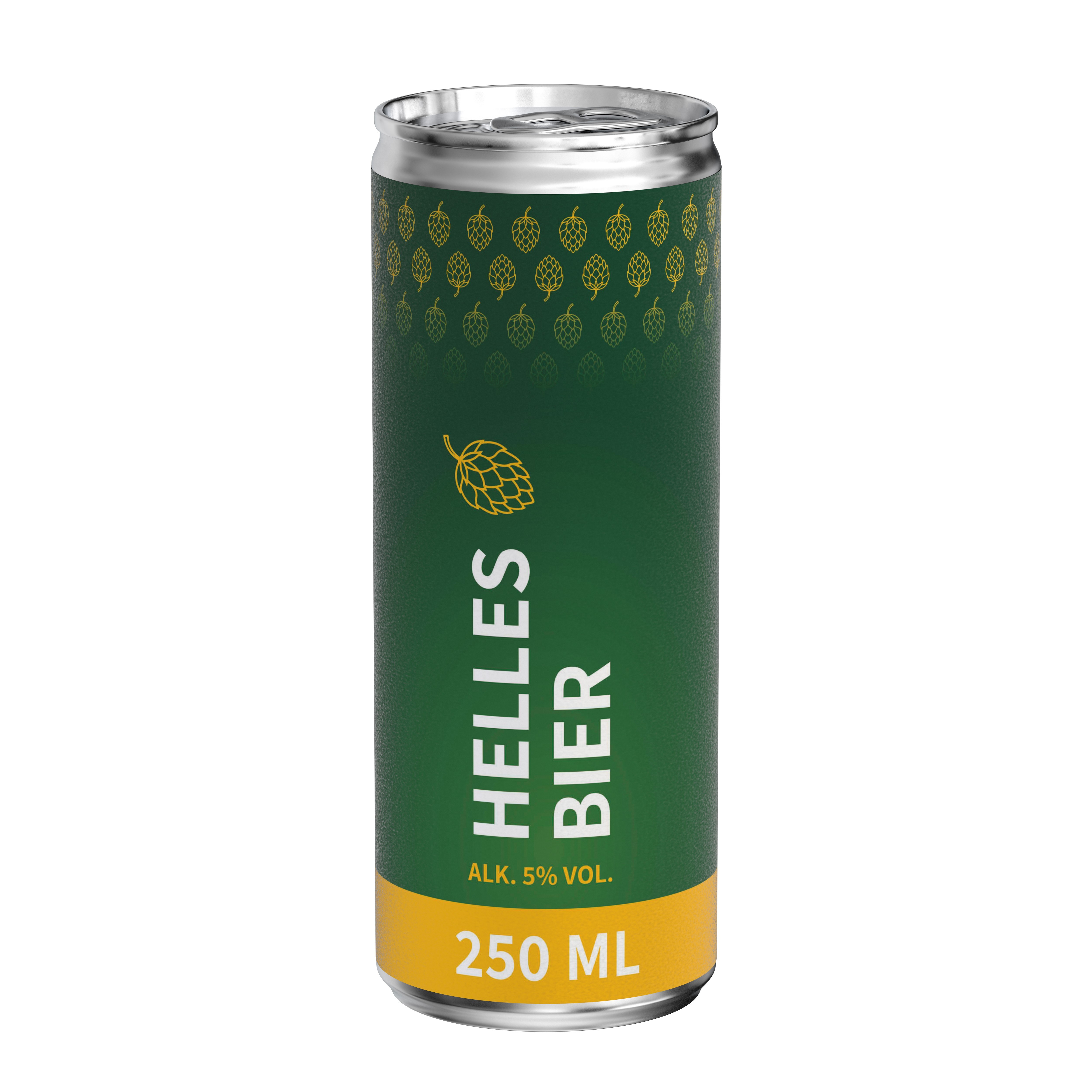 Eco Label auf Dose ( 17,2 x 12 cm )