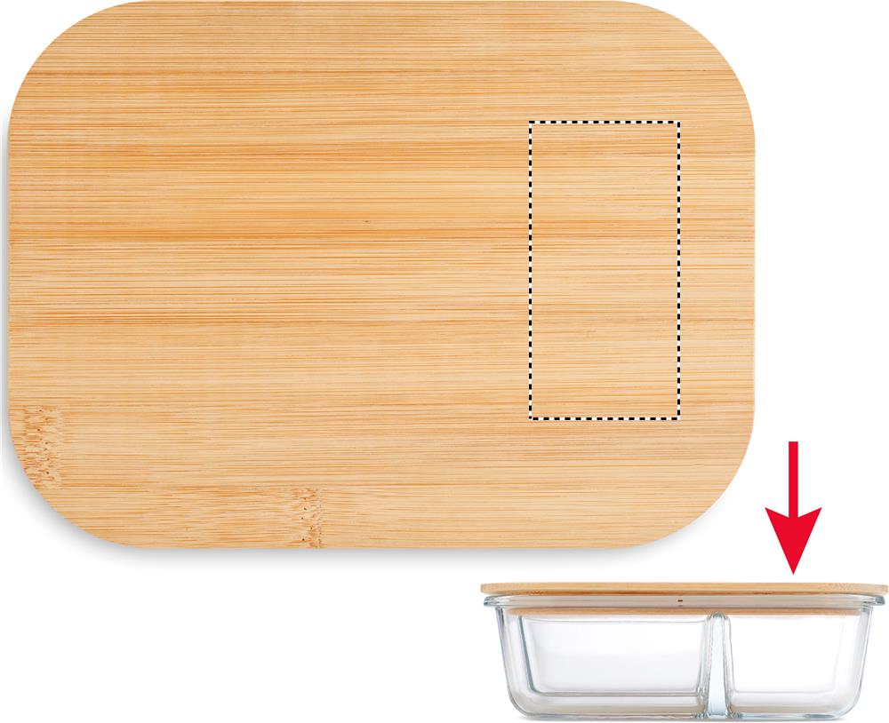 Deckel rechts (8 x 4 cm)