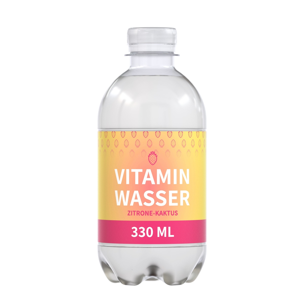 Eco Label auf Flasche ( 21 x 6,5 cm )