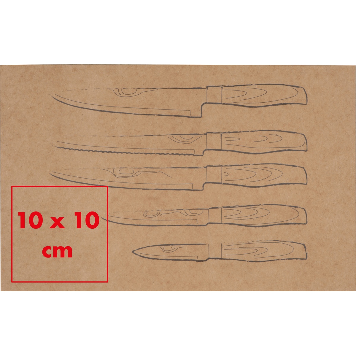 Auf dem Einband (10 x 10 cm)