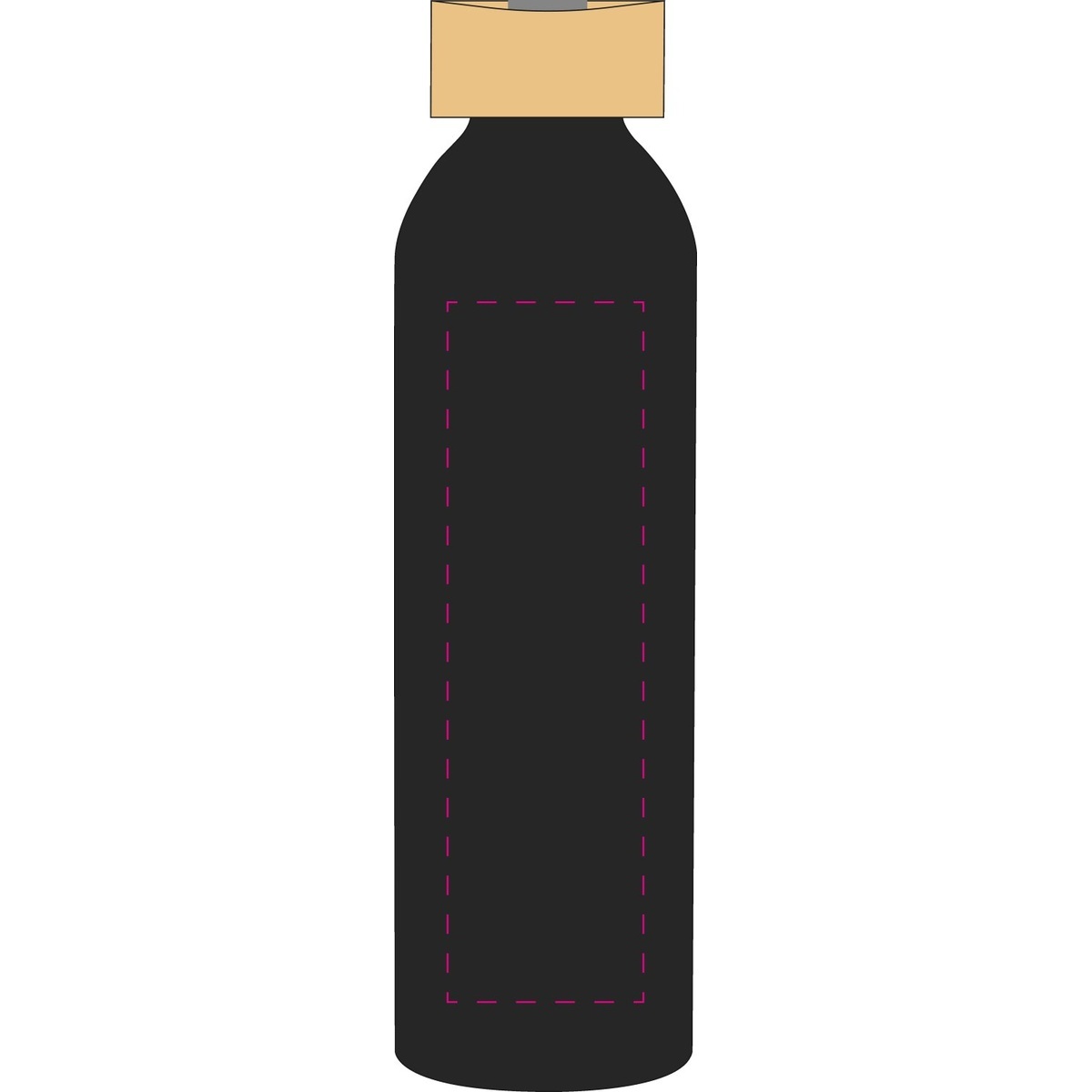mittig (150 x 42 mm)