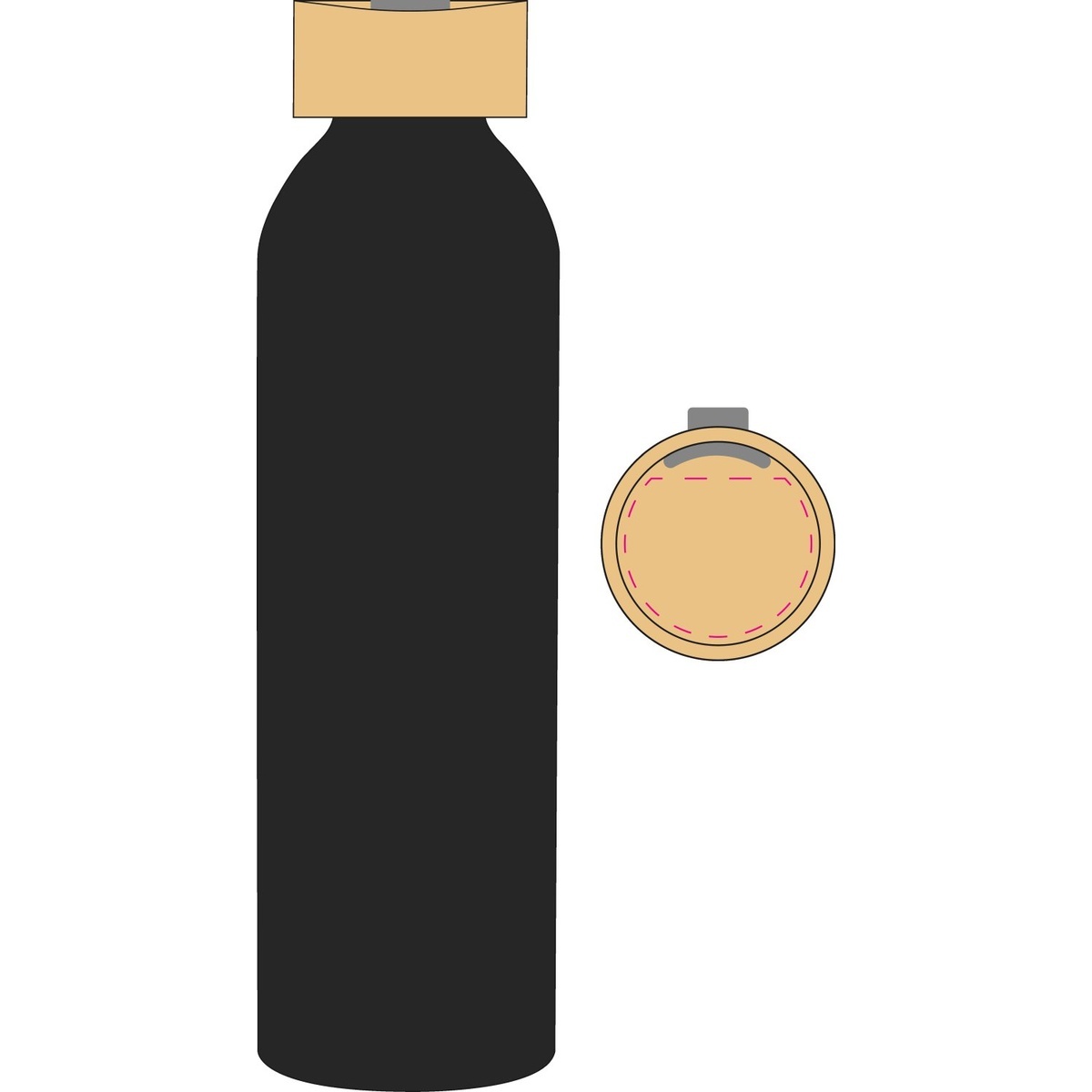 auf Deckel (Ø 40 mm)