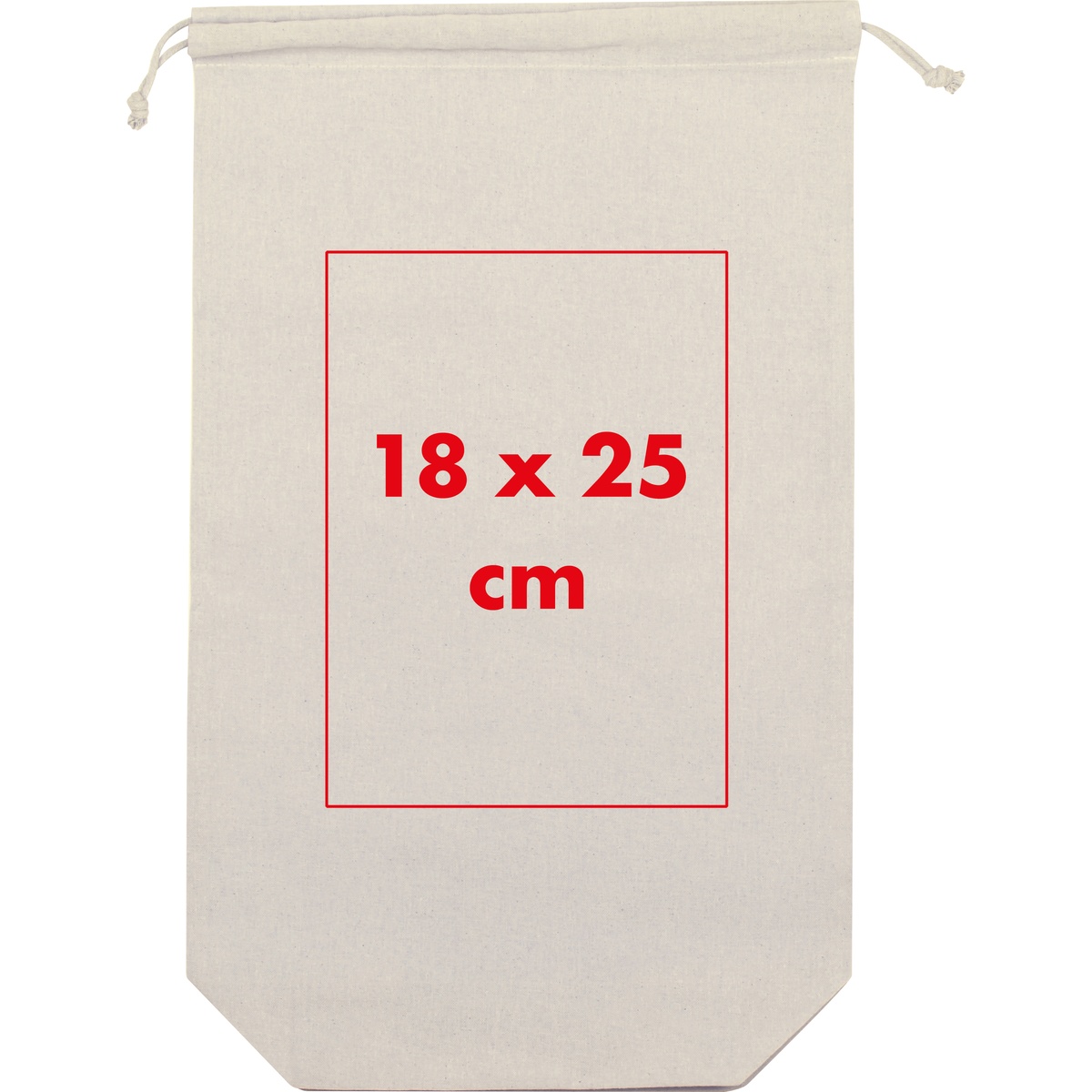 Auf die Tasche/Beutel (18 x 25 cm)