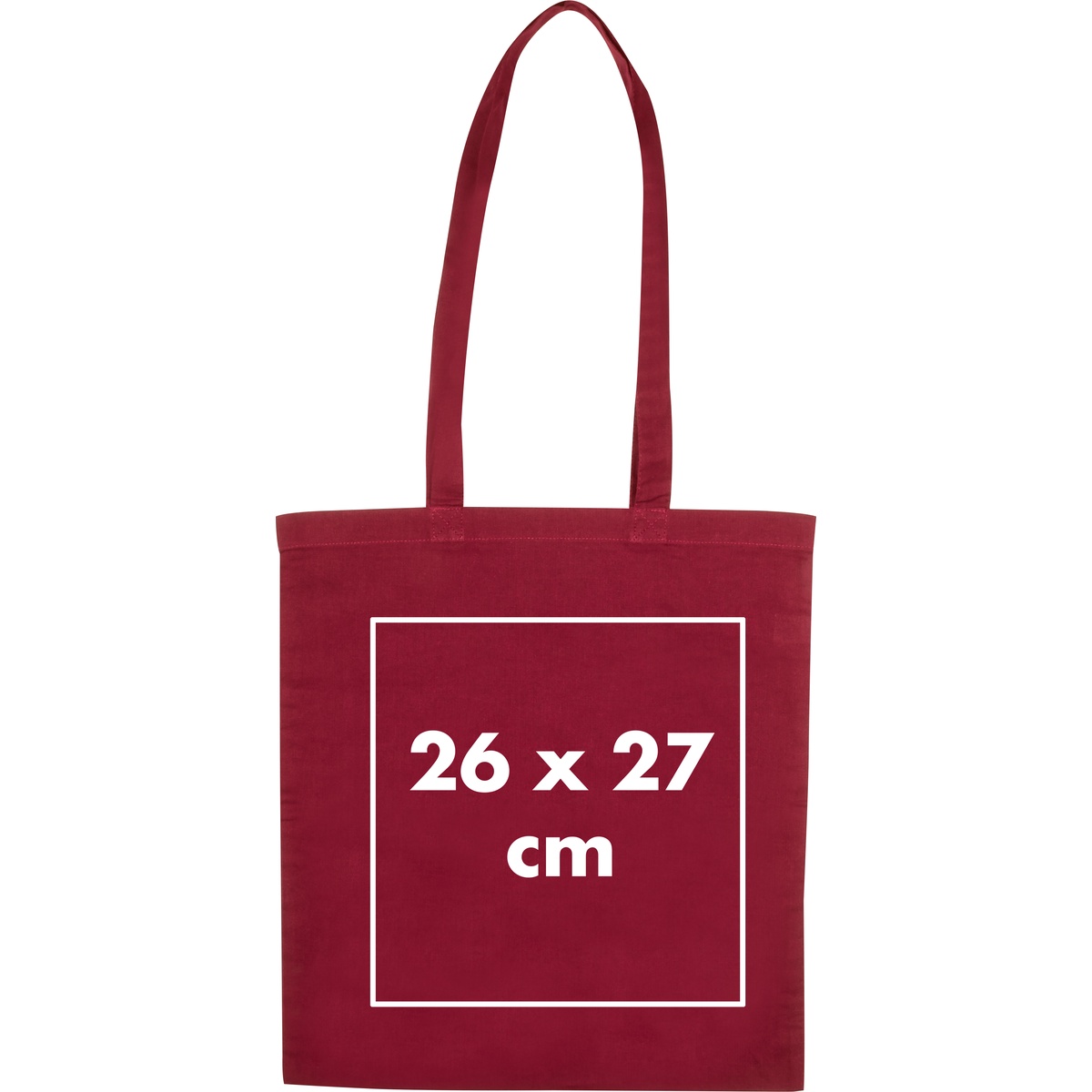 Auf die Tasche/Beutel (26 x 27 cm)