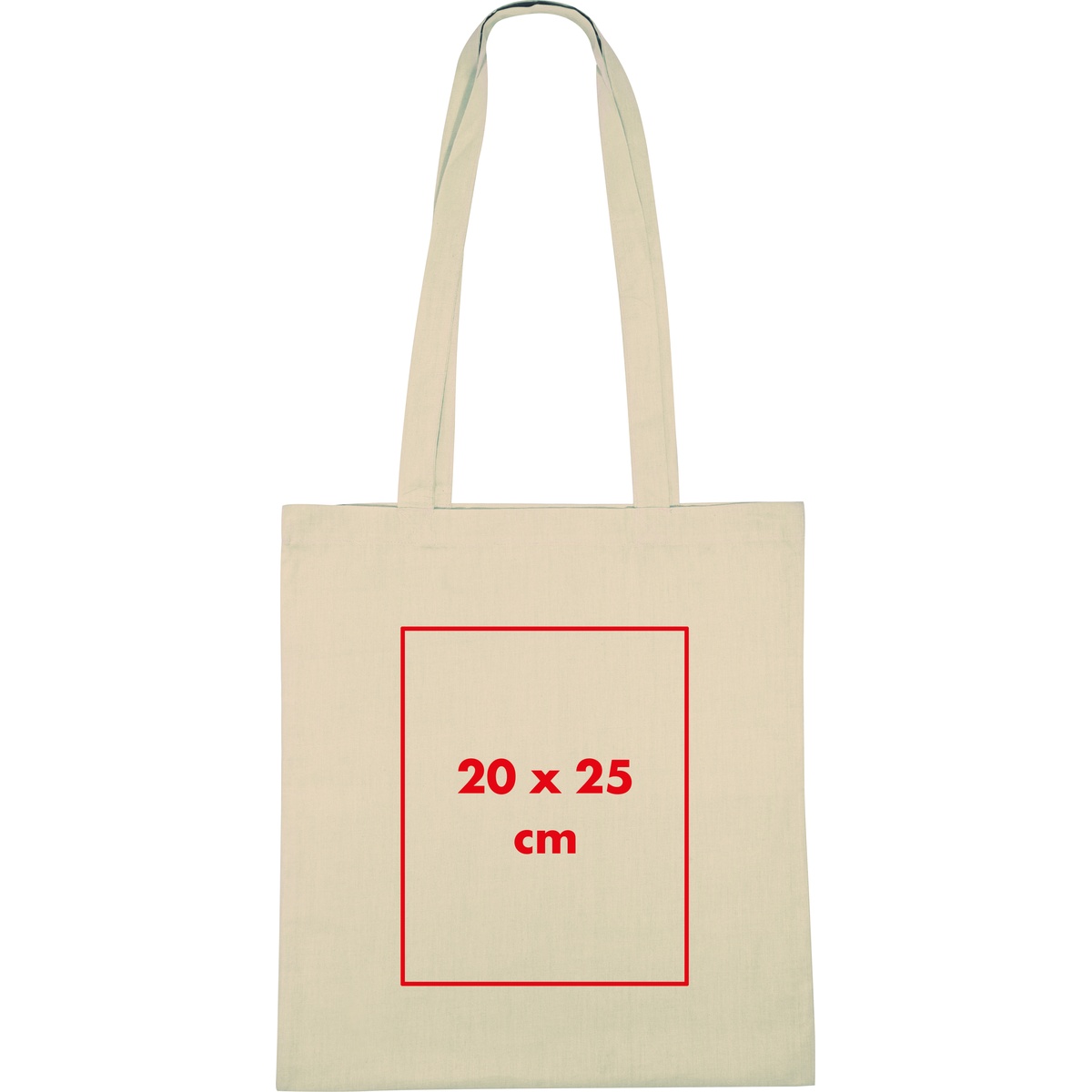 Auf die Tasche/Beutel (20 x 25 cm)