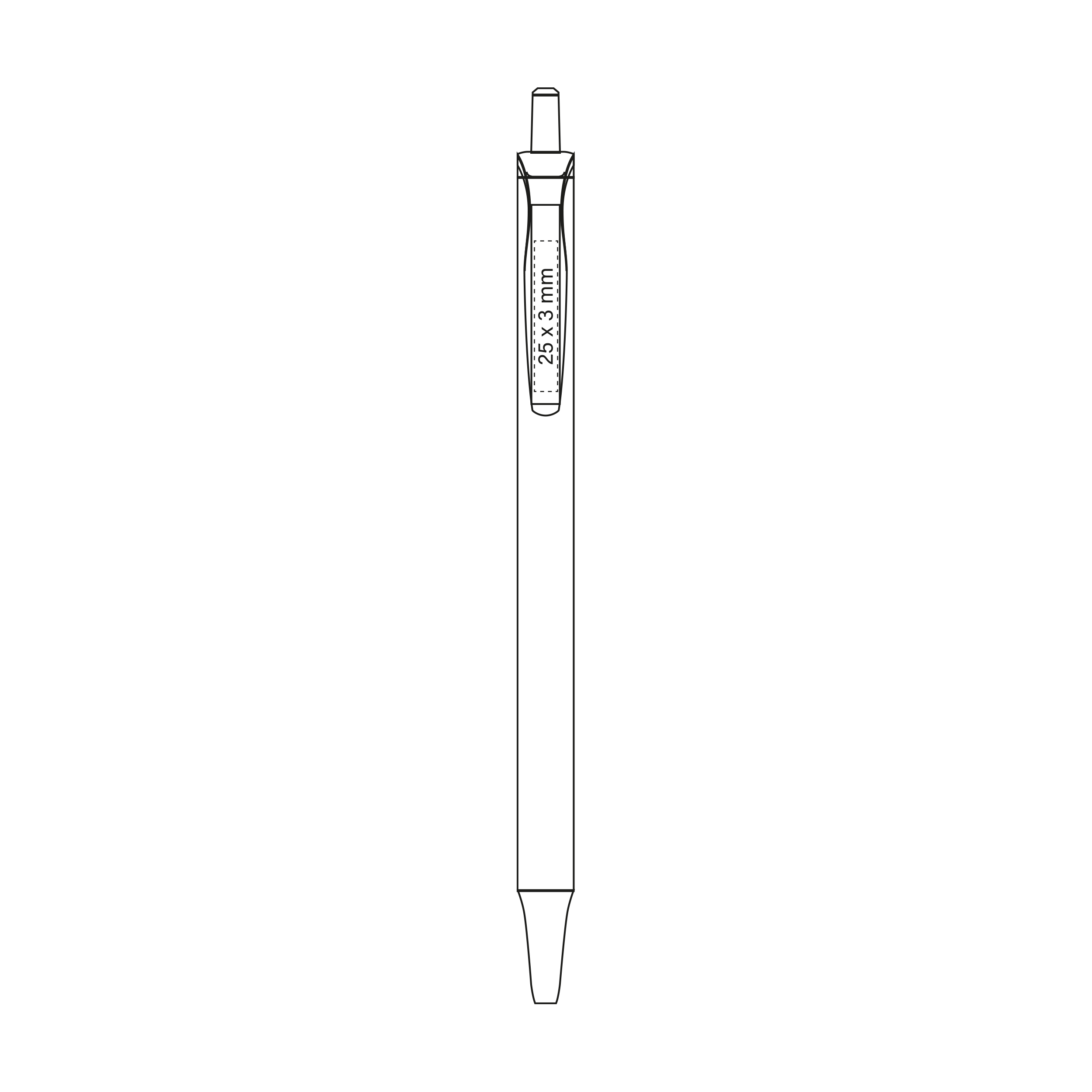 Clip Clip (0,3 x 2,5 cm)
