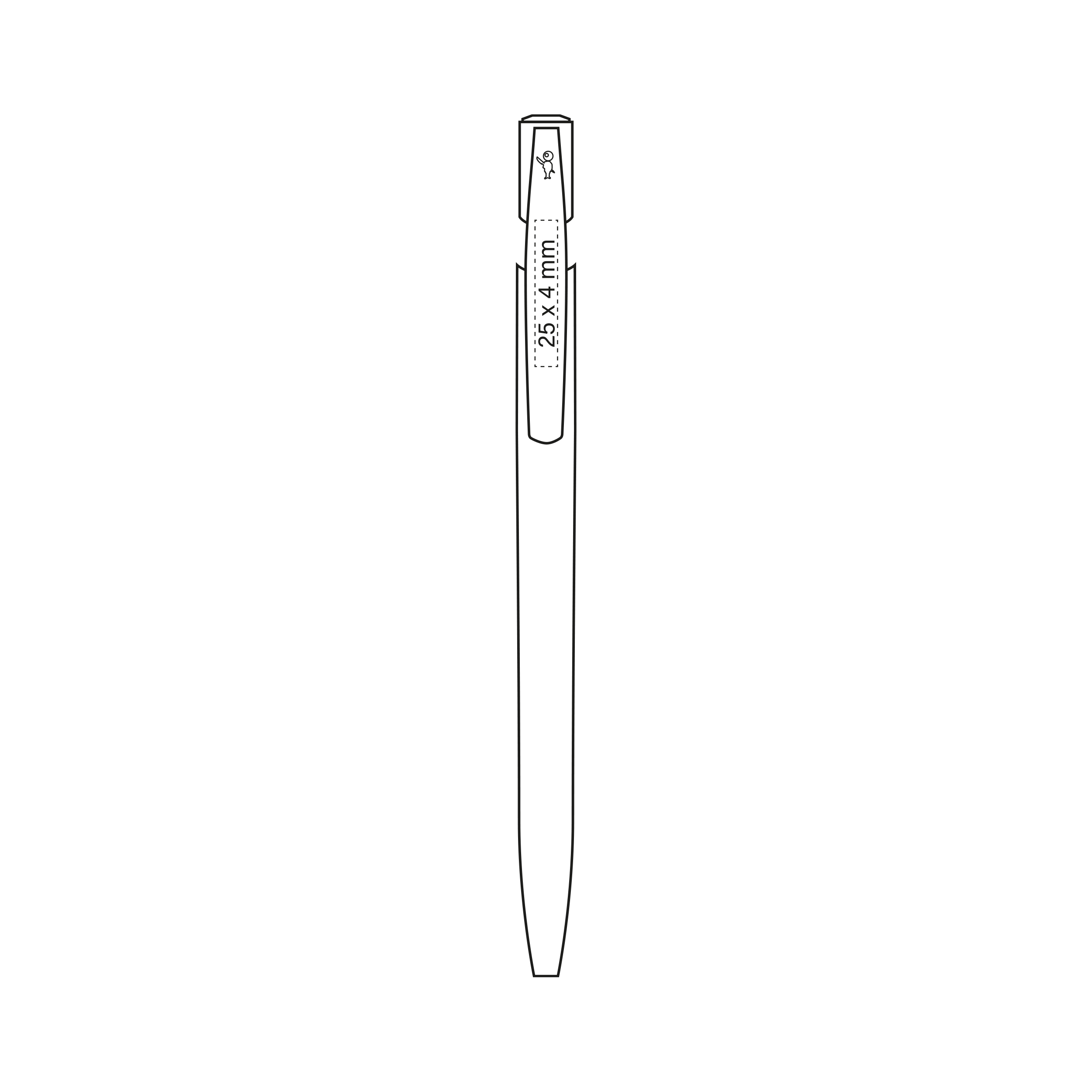 Clip Clip (0,4 x 2,4 cm)