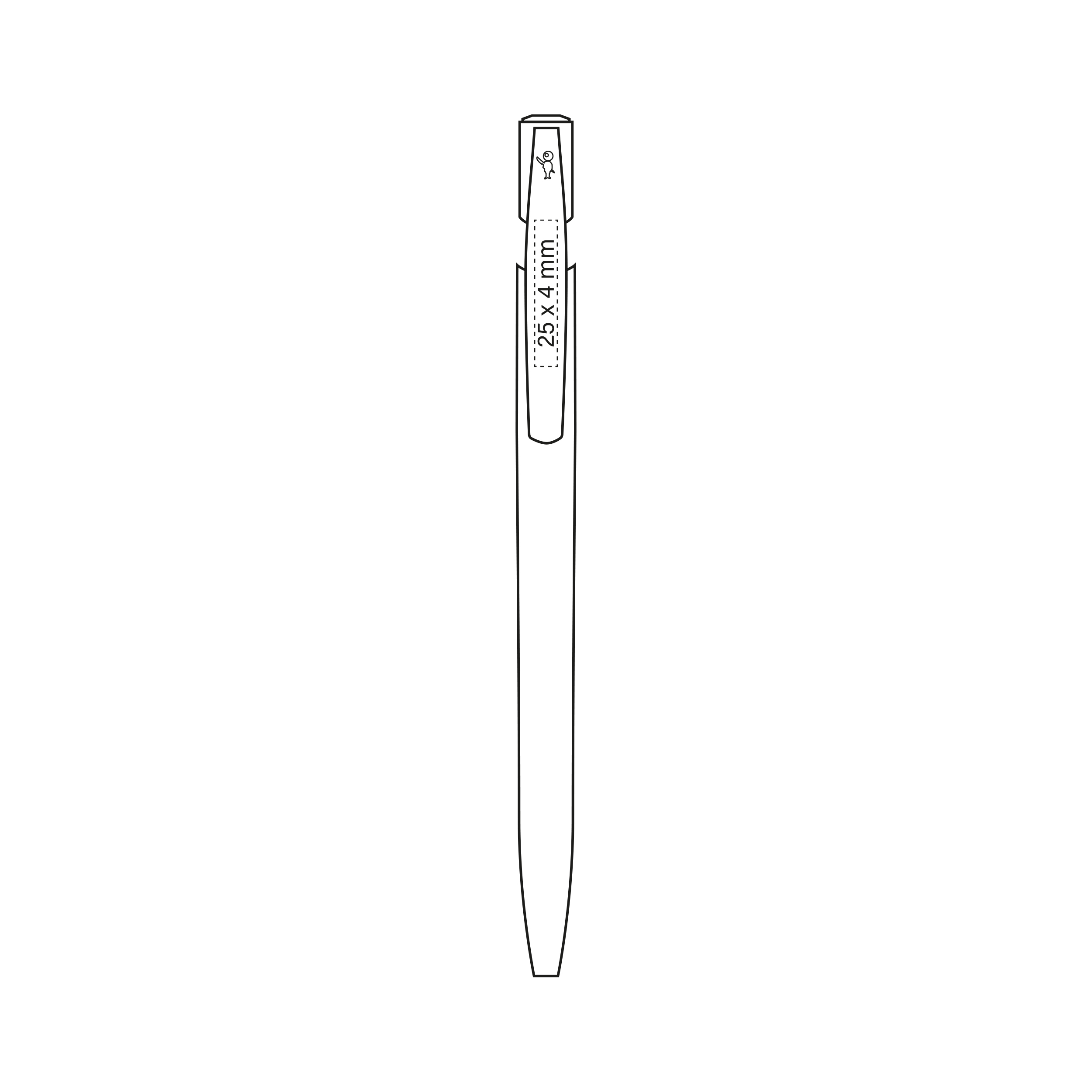Clip Clip (0,4 x 2,5 cm)