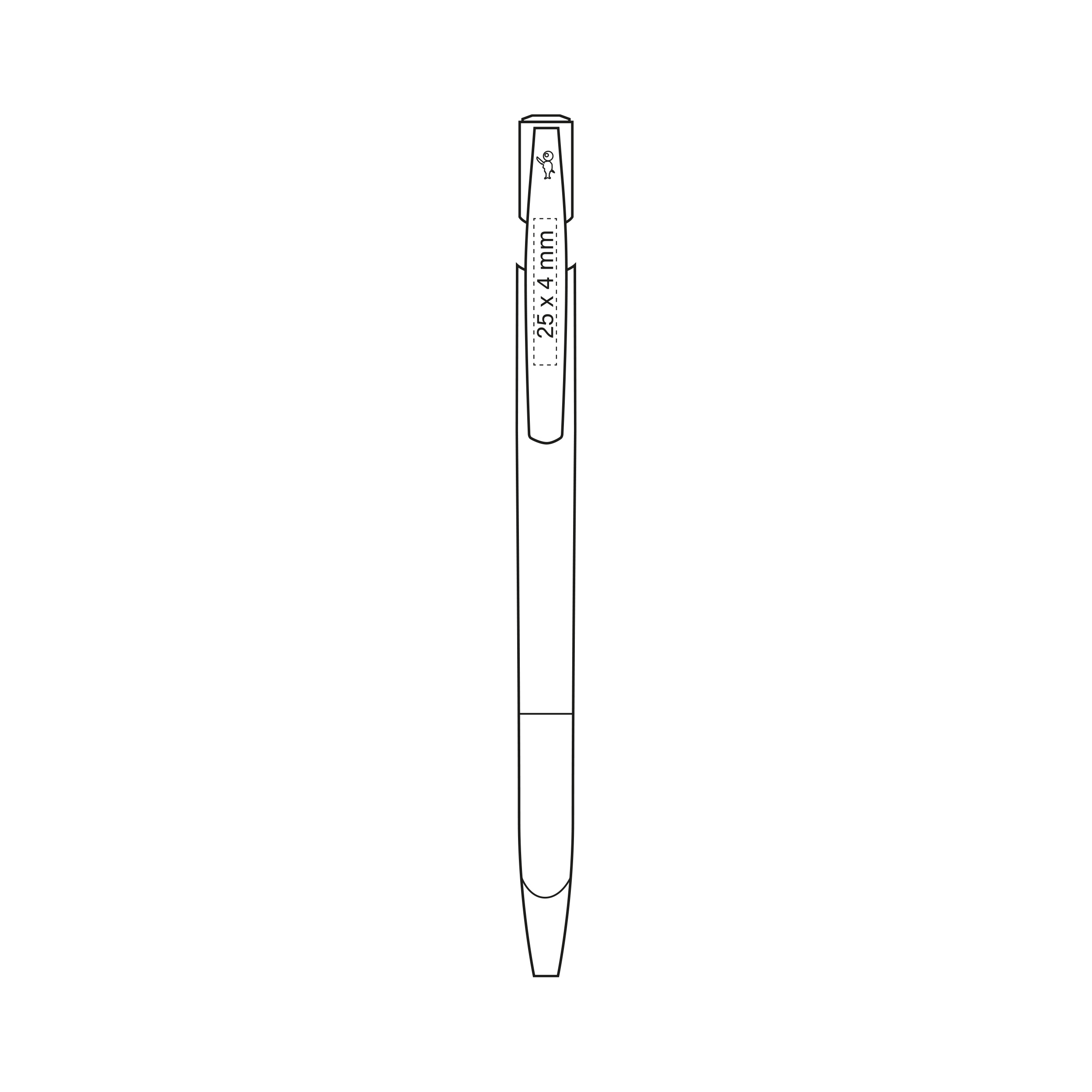 Clip Clip (0,4 x 2,5 cm)