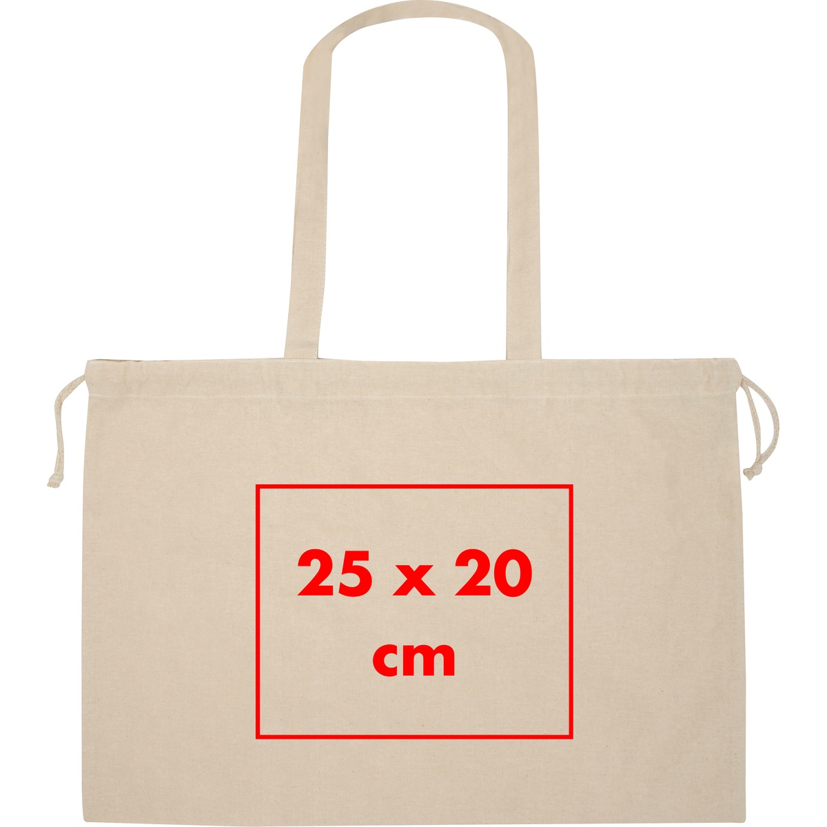 Auf die Tasche/Beutel (25 x 20 cm)