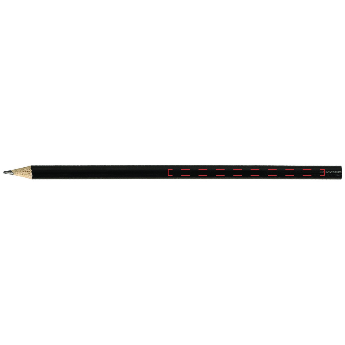 mittig auf Stift (3 x 80 mm)