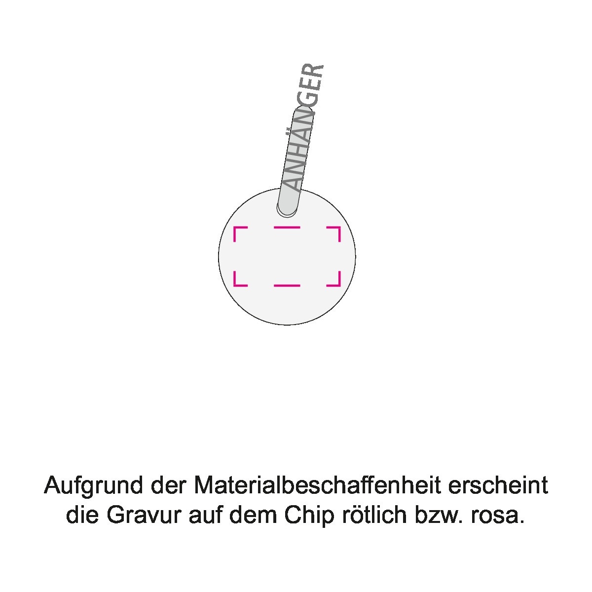mittig (10 x 18 mm)