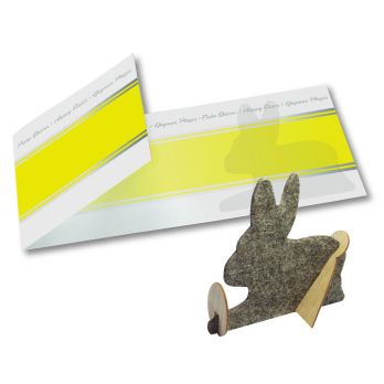 Bastelkarte Hase
