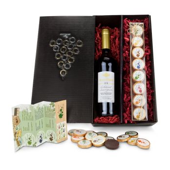 Geschenkset: Chocolate for wine