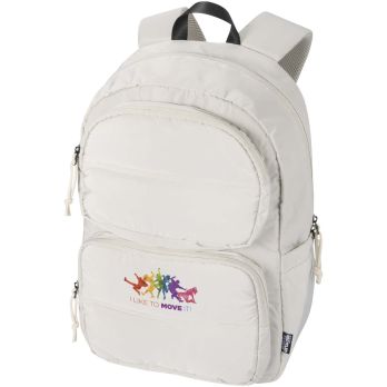 Puffer 15,6" GRS recycelter Laptoprucksack 18L