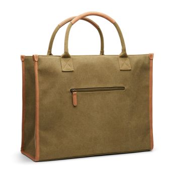 VINGA Bosler Büro-Tasche aus RCS recyceltem Canvas