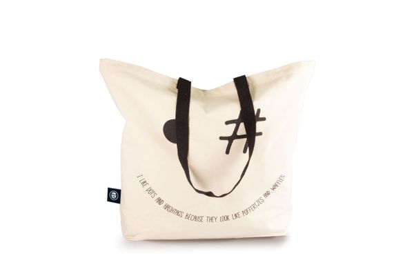 Canvas-Tasche Antje, nature