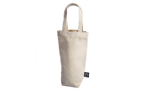 Fairtrade Flaschentasche Bob, nature