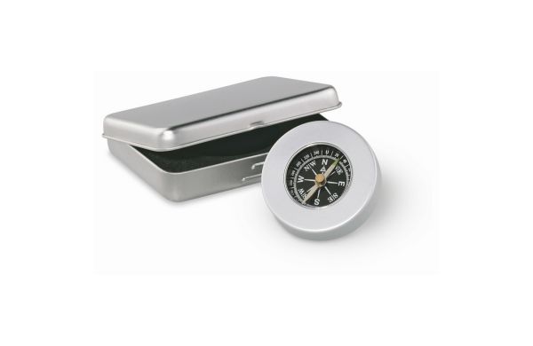 Target Kompass - silber matt