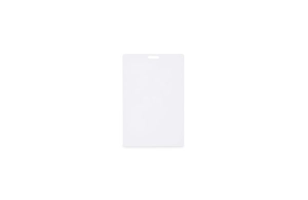 BADLARGE Lanyard-Ausweis 120 x 80 mm, weiß