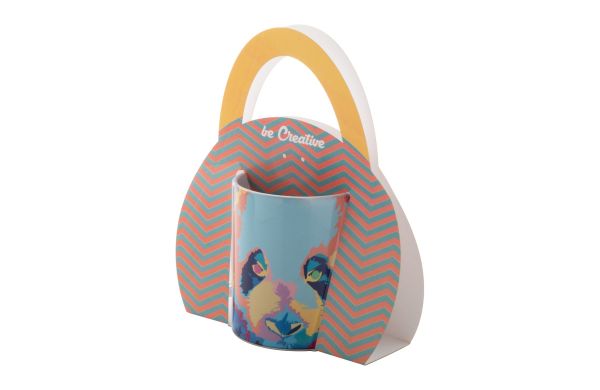 Becher-Tragetasche CarryMug, weiß