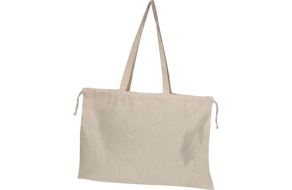 Bio Baumwolltasche mit Verschluss 