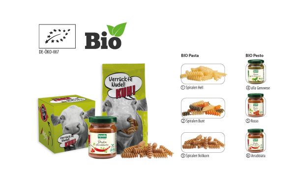 BIO Pesto im Werbekarton, Bio Pesto alla Genovese, ca. 125 g