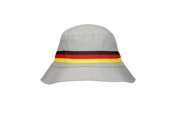 Bucket Hat "Germany", grau/mehrfarbig