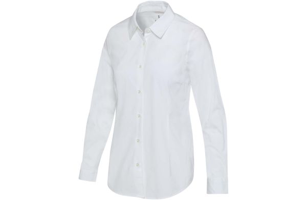 Carnelian Popeline Bluse, weiss, XS