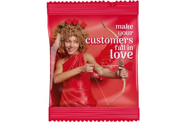 Cassis Fruchtsaft-Herzen