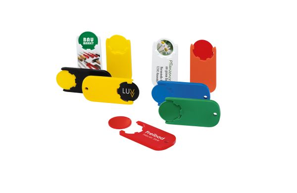 Chiphalter mit 1€-Chip "Alpha"