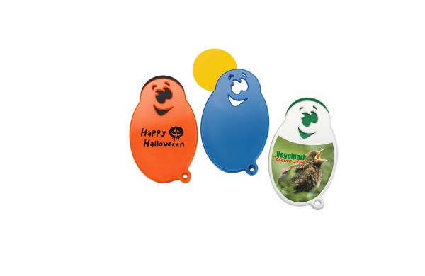 Chiphalter mit 1€-Chip "Gesicht"