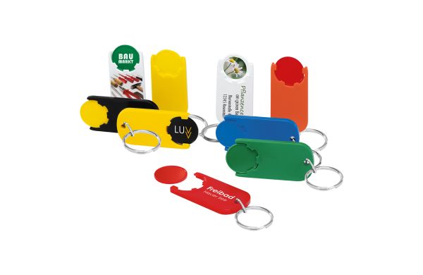 Chiphalter mit 1€-Chip und Ring "Alpha"