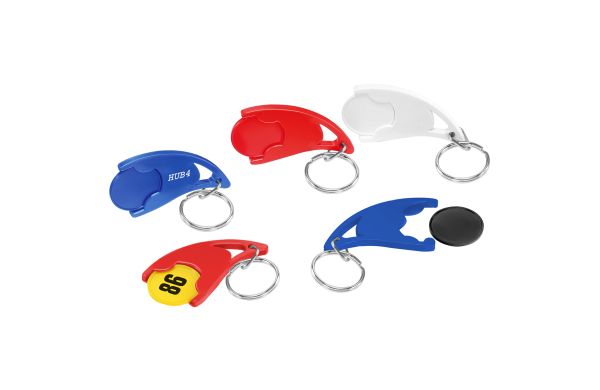 Chiphalter mit 1€-Chip und Ring "Epsilon"