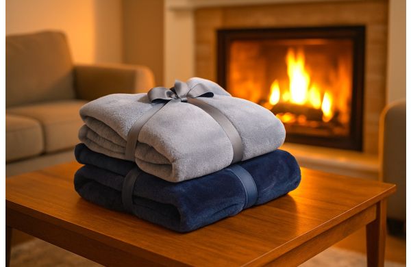 Coral-Fleecedecke 220x160 cm recycled