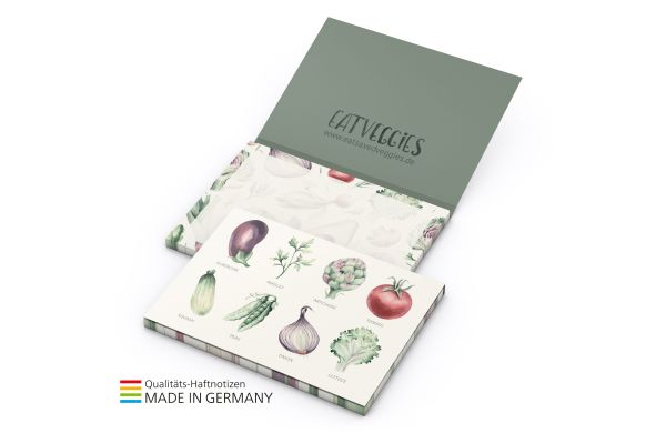 Cover Karton green+blue, 100 x 72 mm