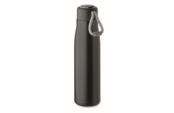 CORDLE Doppelwandige Flasche 500 ml, schwarz