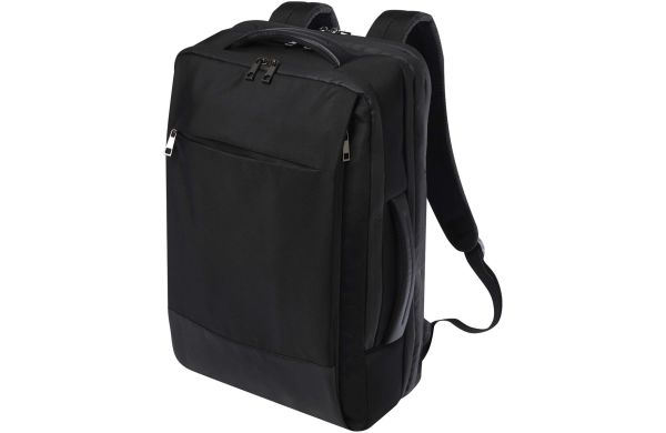 Expedition Pro 35L, 17" GRS recycelter erweiterbarer Laptop-Rucksack, schwarz