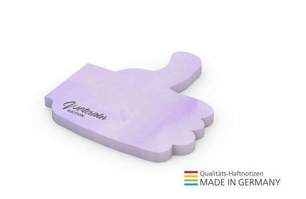 Form aus 100 x 72 mm green+blue