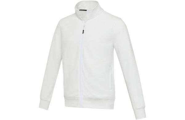 Galena Aware Sweatjacke aus recyceltem Material Unisex, weiss, XS
