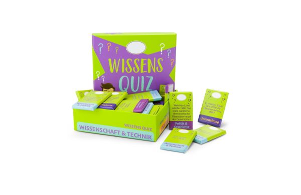 Geschenkartikel: Schokoladiges Wissensquiz