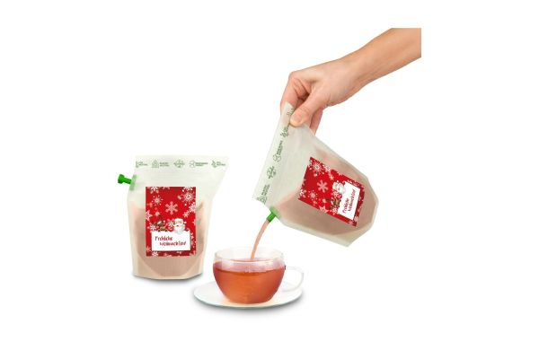 Geschenkartikel: Tee-Brühbeutel, Für die besTEEn Mitarbeiter, Tasty Berry, wiederverwendbar