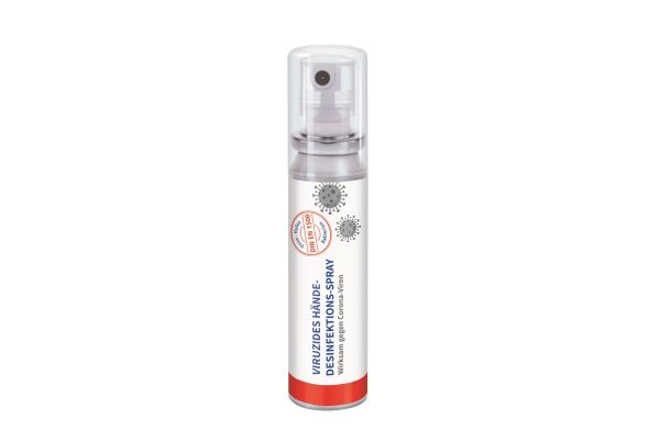 Hände-Desinfektionsspray (DIN EN 1500), 20 ml, Body Label