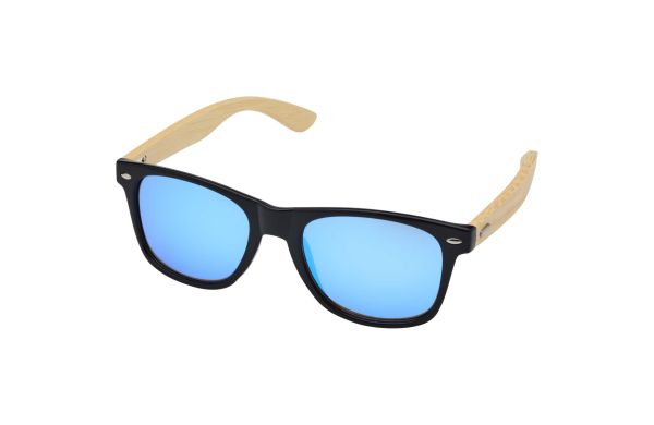 Hue Sonnenbrille mit Bambusbügeln, blau