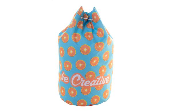 Individueller Seesack CreaDraw Ocean, weiss