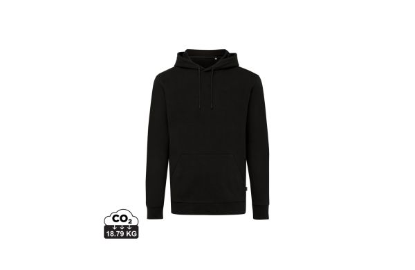 Iqoniq Jasper Hoodie aus recycelter Baumwolle/schwarz/4XL