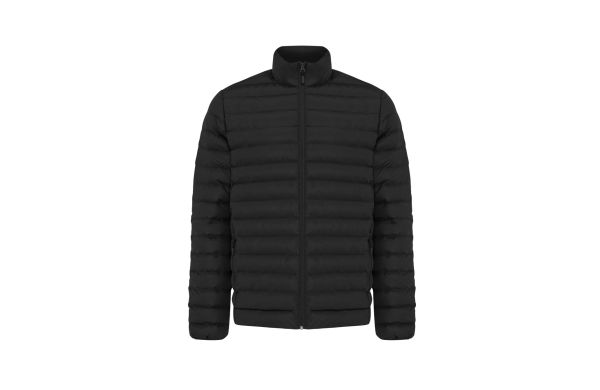 IQONIQ Maiko Herren Steppjacke aus recyceltem Polyester, schwarz, 4XL