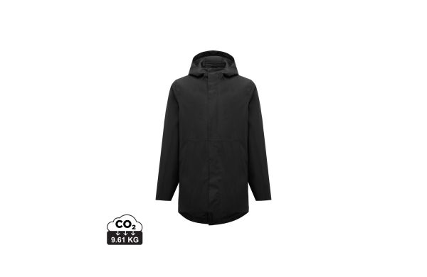 IQONIQ Thelon Parka aus recyceltem Polyester, schwarz, 4XL
