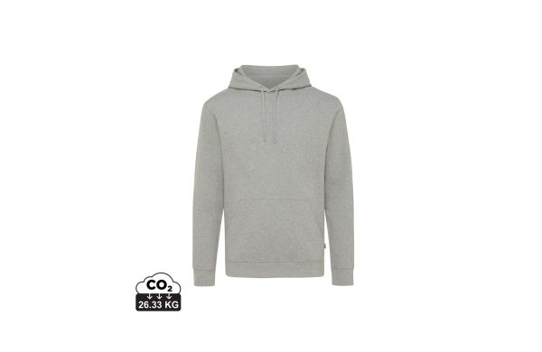 Iqoniq Torres ungefärbter Hoodie aus recycelter Baumwolle/heather grey/4XL